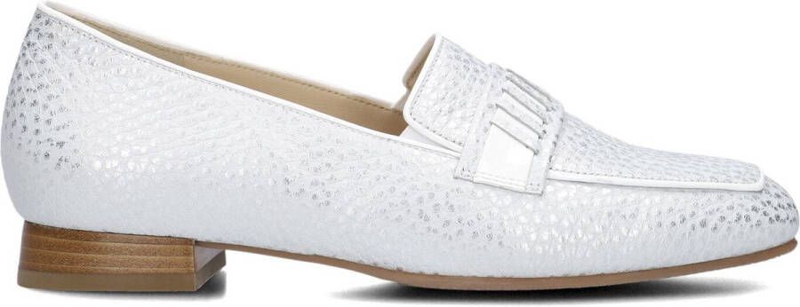 HASSIA Instappers Dames Napoli Maat: 39 Materiaal: Leer Kleur: Wit