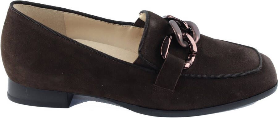 HASSIA Loafers Dames Napoli Maat: 41 5 Materiaal: Suède Kleur: Bruin - Foto 4