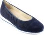 HASSIA Instappers Dames Piacenza 1623 Maat: 43 Materiaal: Suède Kleur: Blauw - Thumbnail 2