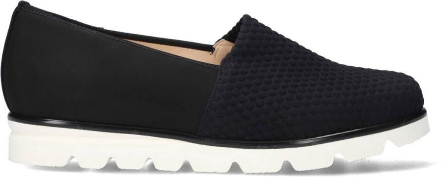 HASSIA Instappers Dames Pisa Maat: 38 Materiaal: Textiel Kleur: Zwart