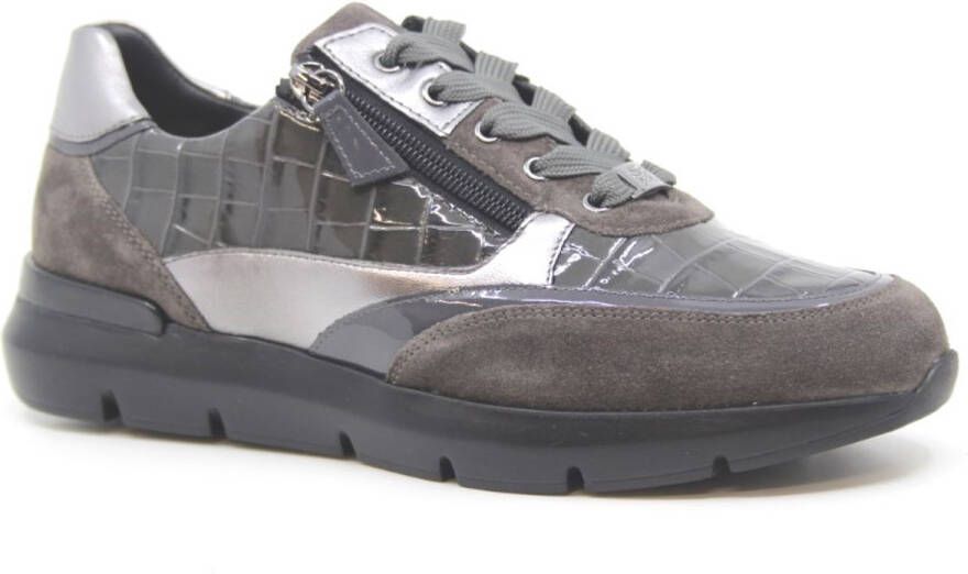 Hassi-A Hassia Sneaker grijs lak H Bordeau Kleur Grijs)