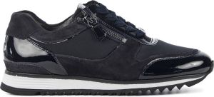 Hassi-A Hassia Sneakers Dames Lage sneakers Damesschoenen Leer 302045 Blauw