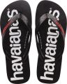 Havaianas Top Logo ia 2 Unisex Slippers Zwart Rood - Rood