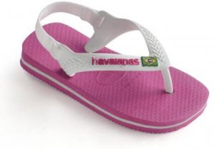 Havaianas Baby Brasil Logo II Slippers Hollywood Rose