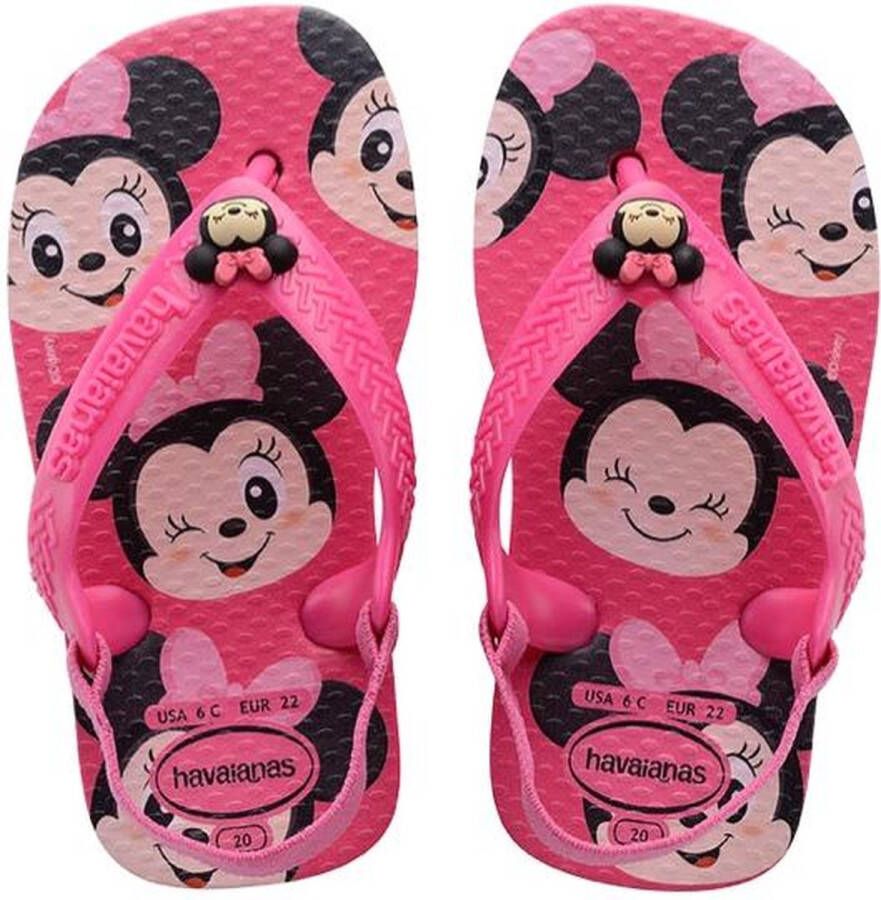 Havaianas Baby Disney Classics II Meisjes Slippers Pink Flux
