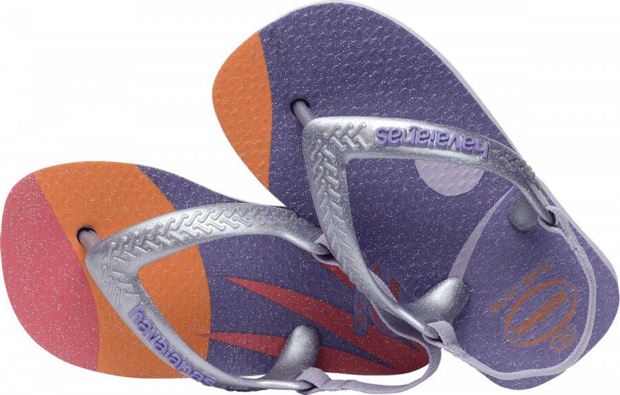 Havaianas Baby Palette Glow Unisex Slippers Quiet Lilac