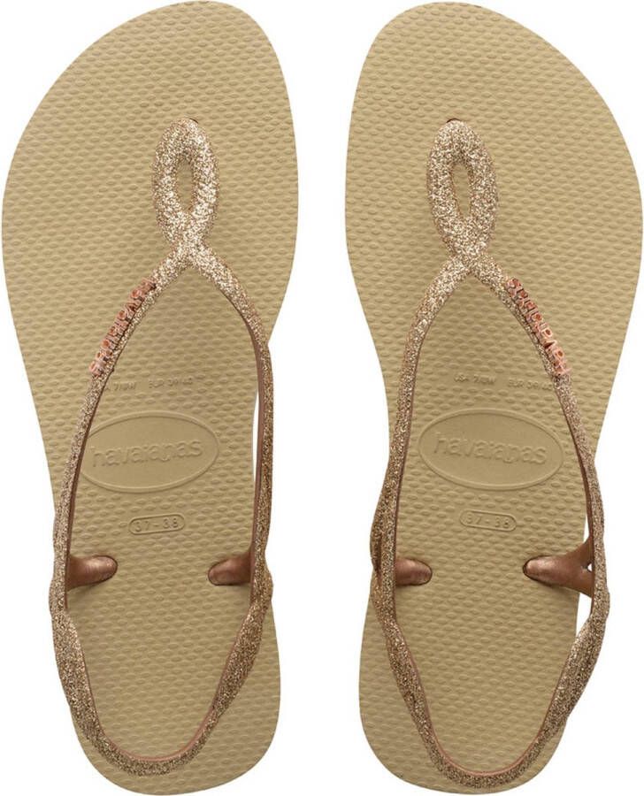 Havaianas Luna Premium II | Sand Grey Beige Rubber Teenslippers Dames - Foto 6