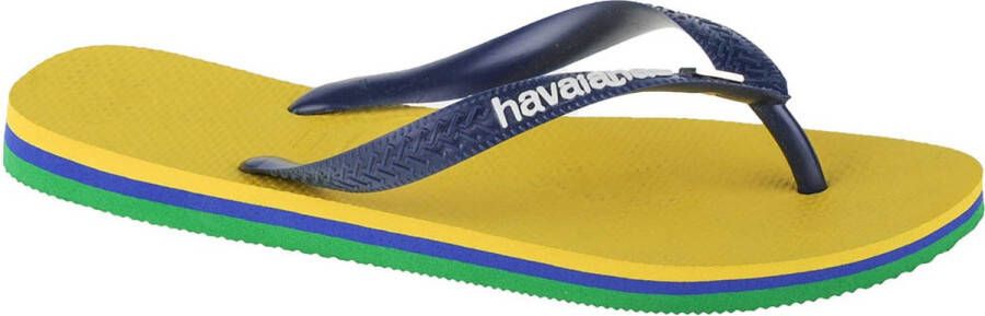 Havaianas Brasil 4140715 2197 Mannen Geel Slippers