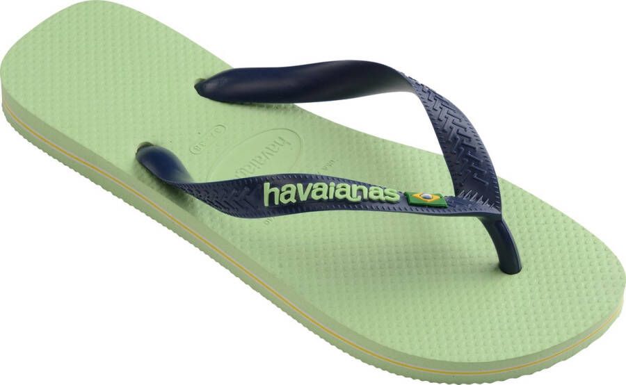 Havaianas BRASIL Groen Zwart Unisex Slippers