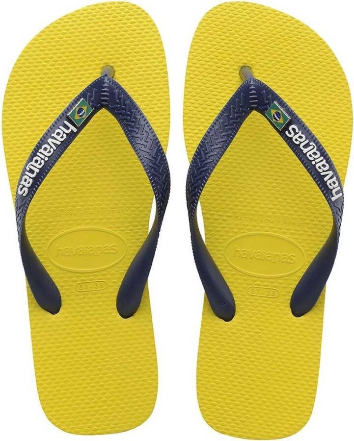 Havaianas Brasil Layers Slippers Citrus Yellow - Foto 2