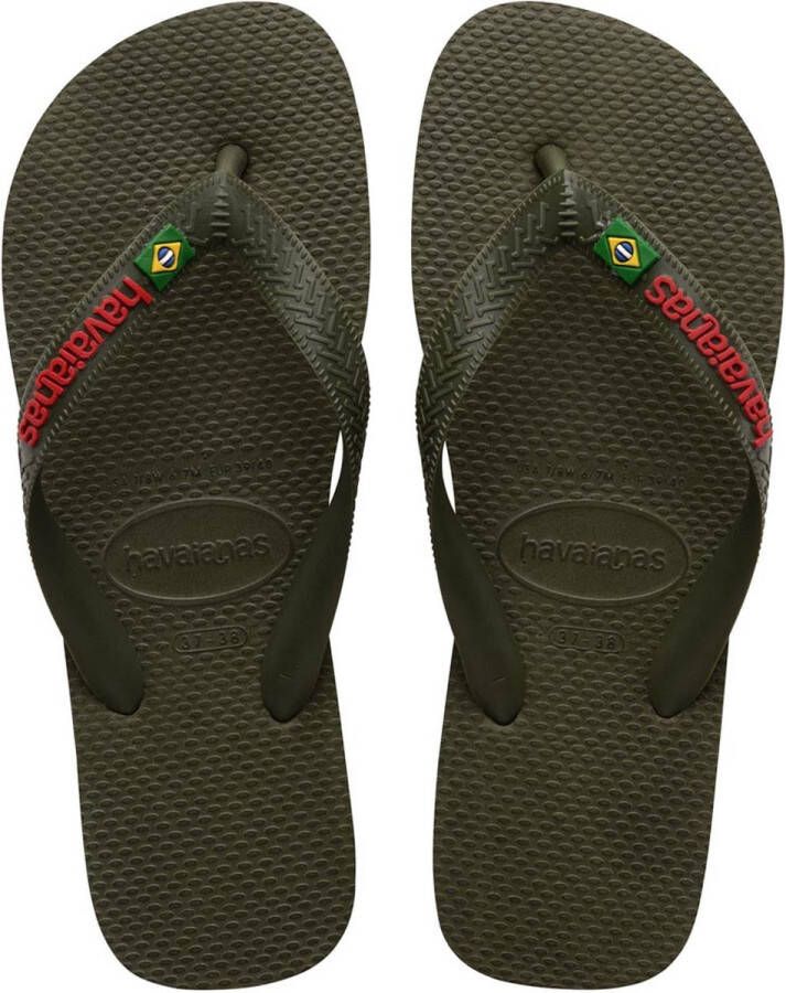 Havaianas Groene Teenslippers Brasil Logo Kids - Foto 3