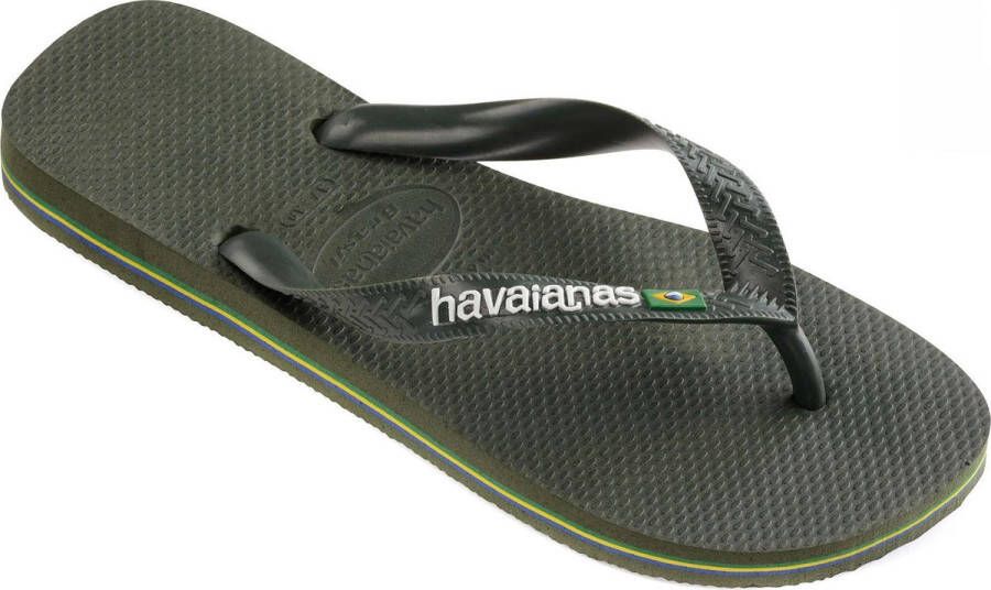 Havaianas Teenslippers Brasil Logo zomerschoen slippers poolslides met logo-opschrift - Foto 6
