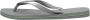 HAVAIANAS Teenslippers Brasil Logo Maat: 35 36 Materiaal: Rubber Kleur: Grijs - Thumbnail 3