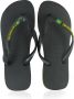Havaianas Teenslippers Brasil Logo zomerschoen slippers poolslides met logo-opschrift - Thumbnail 3