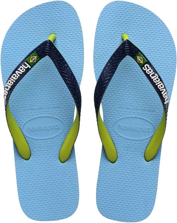 Havaianas Brazil Mix Flip Flops Blue- Heren Blue