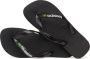 Havaianas Teenslippers Brasil Logo zomerschoen slippers poolslides met logo-opschrift - Thumbnail 3