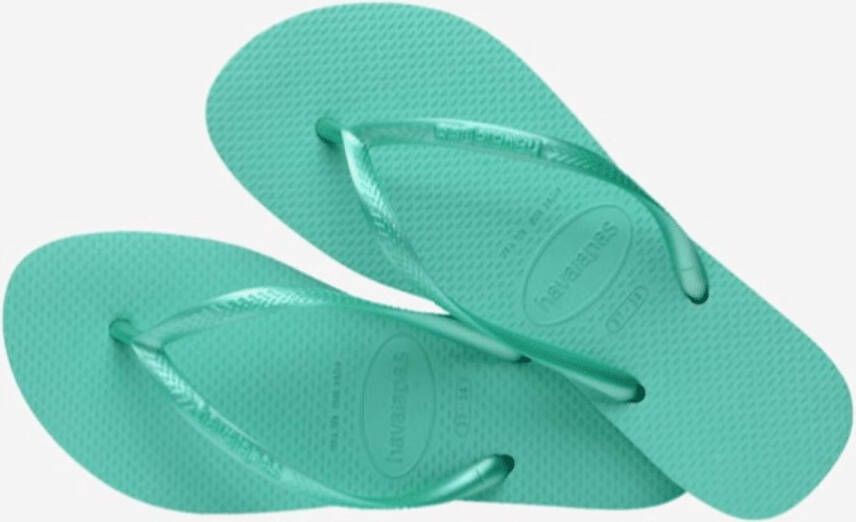 Havaianas Dames Hav Slim Metalic Virtual Green GROEN