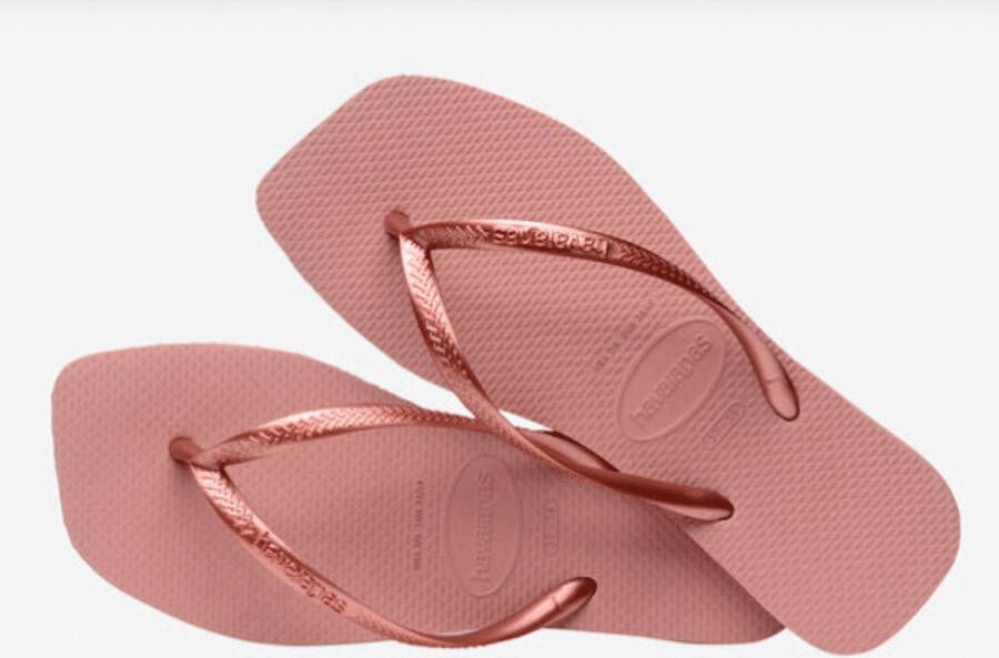 Havaianas Women's Slim Square Sandalen rood