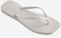 Havaianas Slim Square Flip Flops Dames White- Dames White - Thumbnail 1