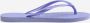 Havaianas Slim teenslippers lila Paars Meisjes Rubber Effen 35 36 - Thumbnail 2