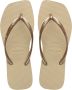 Havaianas Women's Slim Square Sandalen beige - Thumbnail 1