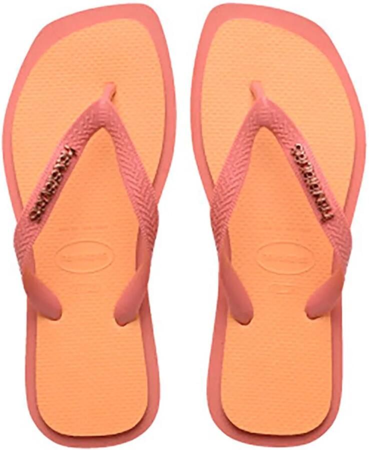 Havaianas Square Fusion Flip Flops Dames Roze- Dames Roze - Foto 2