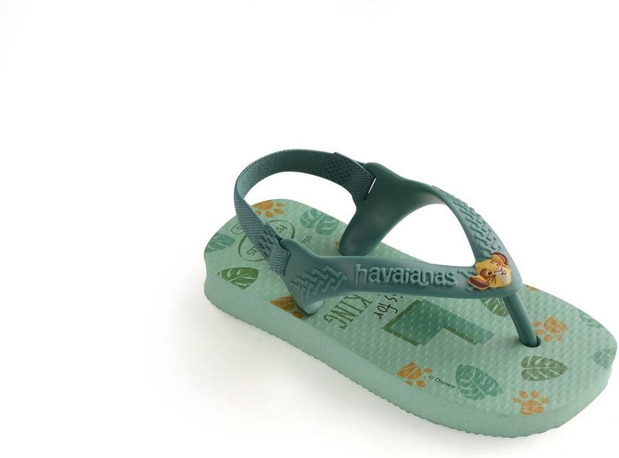 Havaianas Baby Disney Classics II Unisex Slippers Green Dew - Foto 2
