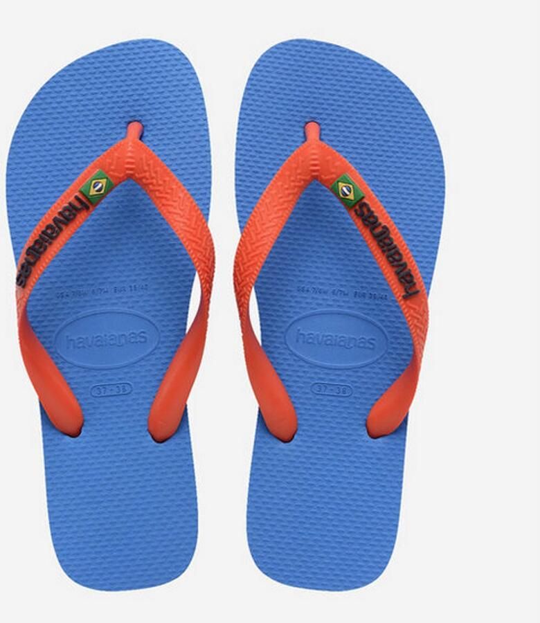 Havaianas BRASIL LOGO Blue orange