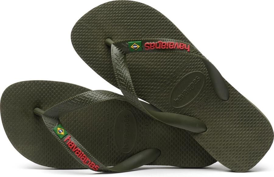 Havaianas Groene Teenslippers Brasil Logo Kids - Foto 7