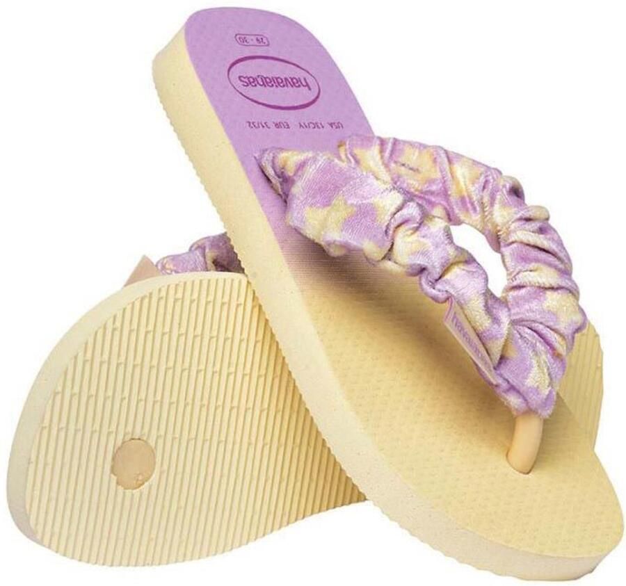 Havaianas Baby Kid's Fluffy Sandalen beige