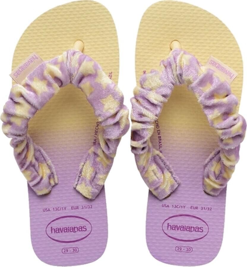 Havaianas Baby Kid's Fluffy Sandalen beige