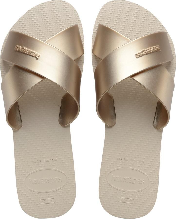 Havaianas HAV. AQUA METALLIC BEIGE Dames Slippers beige