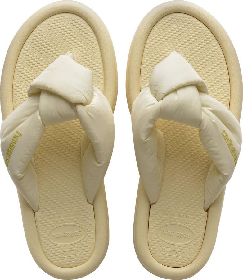 Havaianas HAV. OVER PUFFED UP BUTTERCREAM Dames Slippers buttercream