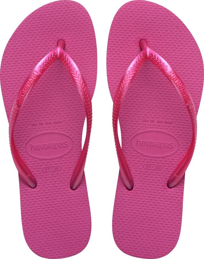 Havaianas HAV. SLIM METALLIC Roze GUM Dames Slippers Roze gum