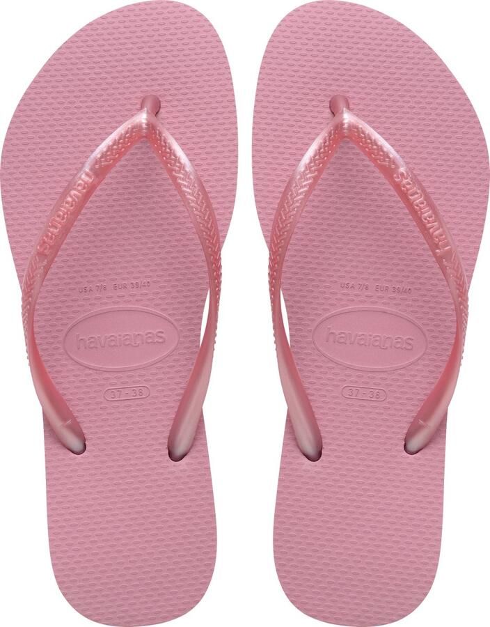 Havaianas HAV. SLIM ROSE CHIFFOM Dames Slippers chiffom rose