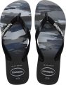 Havaianas HAV. TOP CAMU Zwart Zwart Wit Heren Slippers Zwart Zwart Wit - Zwart