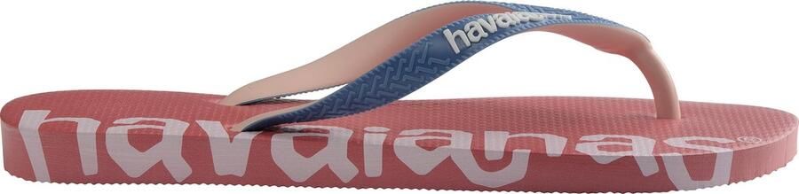 Havaianas Teenslippers LOGOMANIA HIGHTECH met zacht teenbandje