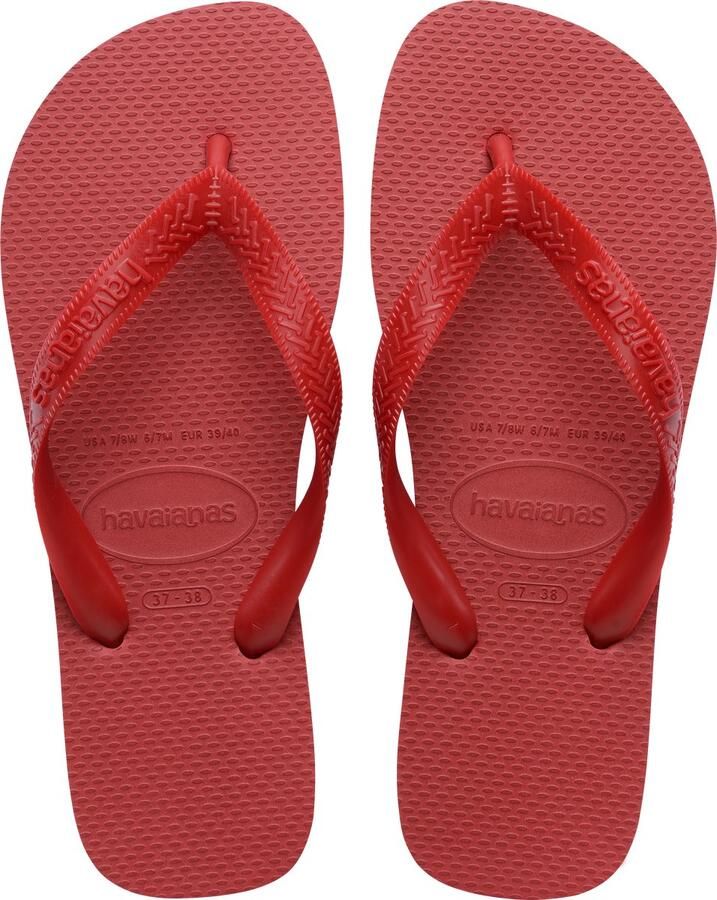 Havaianas HAV. TOP Rood Dames Slippers Rood