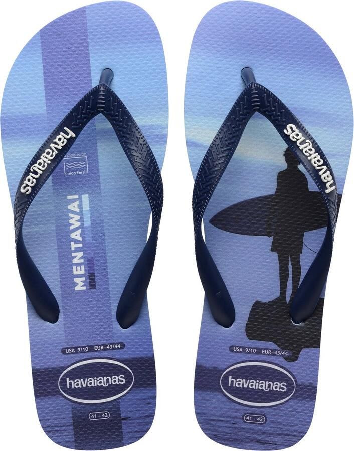 Havaianas HAV. TOP SURFER I LAVENDER Blauw Heren Slippers lavender Blauw