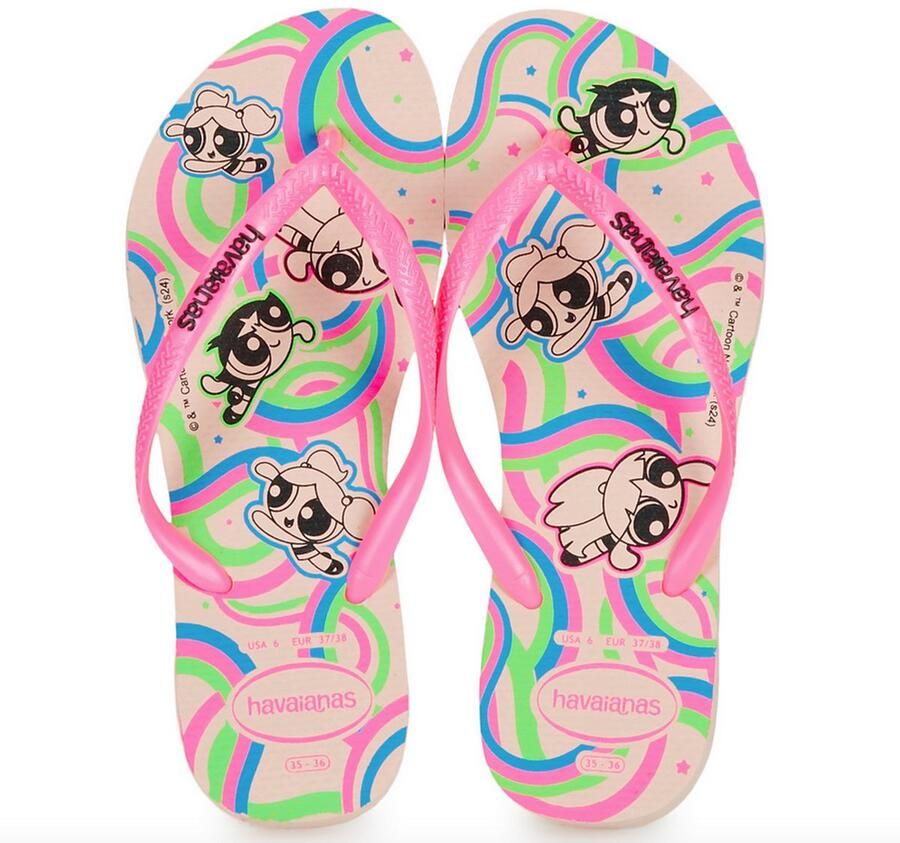 Havaianas Teenslippers KIDS SLIM POWERPUFF GIRLS