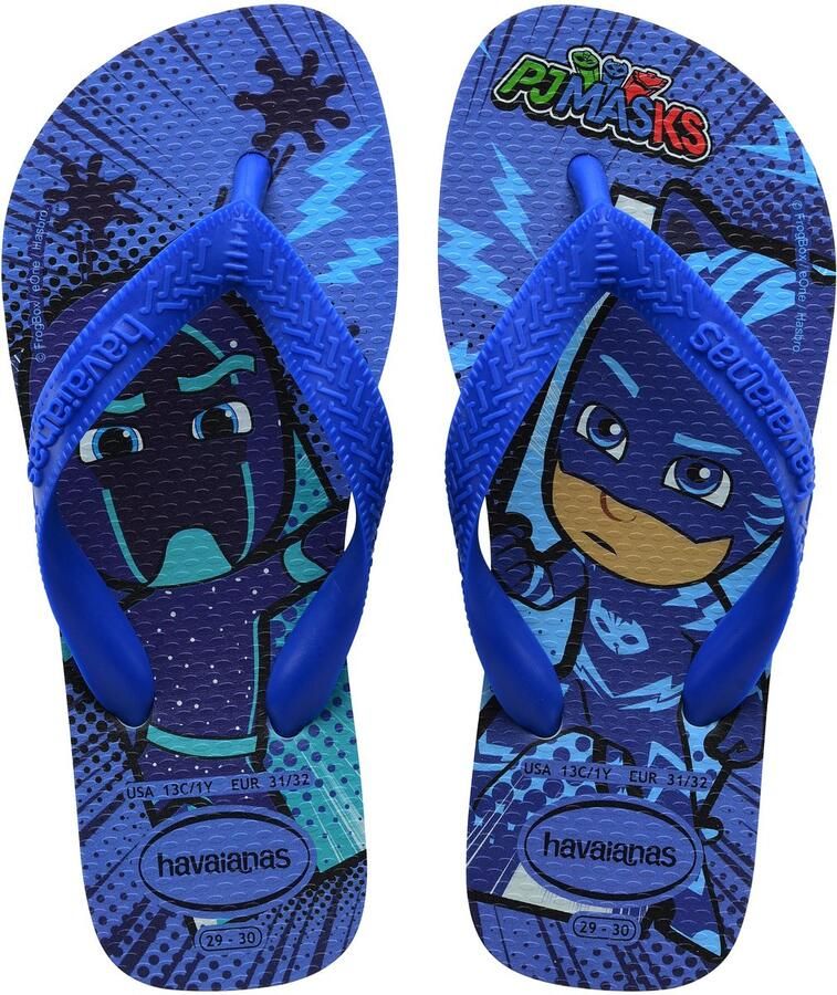Havaianas Kid's Top PJ Masks Sandalen blauw turkoois