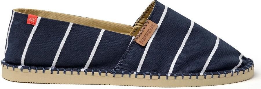 Havaianas Origine Stripe Espadrilles Vrouwen navy wit