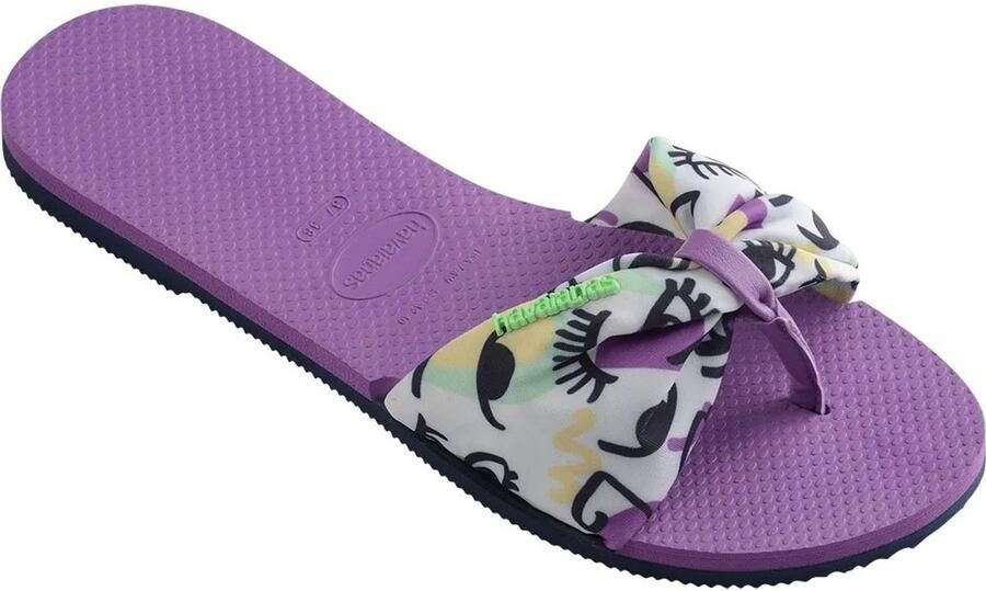 Havaianas Saint Tropez Slippers Paars Meisje