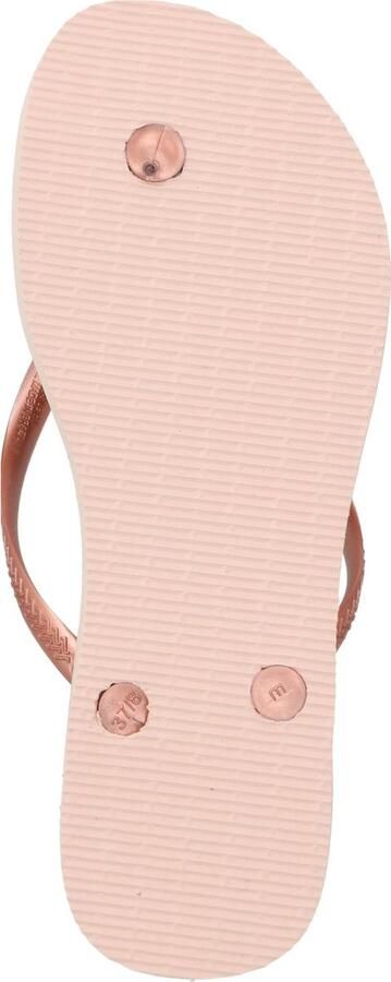 Havaianas Kids Slim Animals teenslippers roségoud panterprint - Foto 15