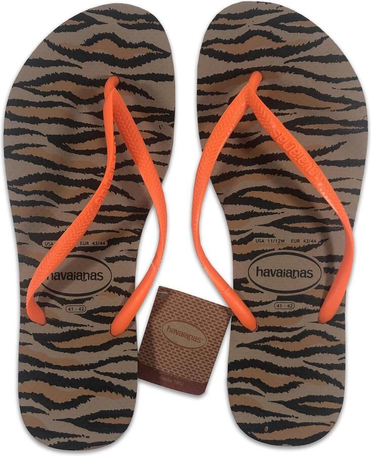 Havaianas slim animals fluo tijger