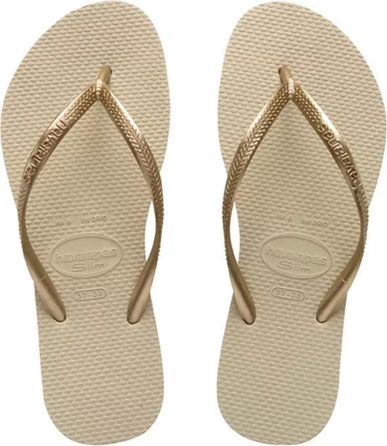 Havaianas Slim Teenslippers Dames Brown- Dames Brown