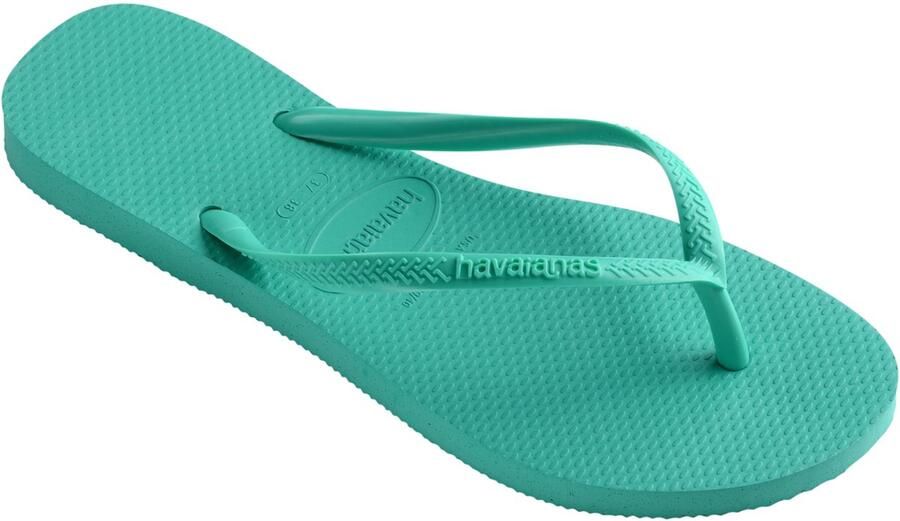 Havaianas Slim Groen Rubber Teenslippers Dames - Foto 2