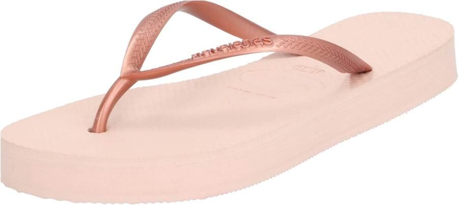 Havaianas Slim Slippers en Sandalen Dames Roze Plastic