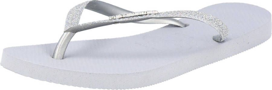 Havaianas Slim Glitter II Meisjes Slippers Ice Grey - Foto 2