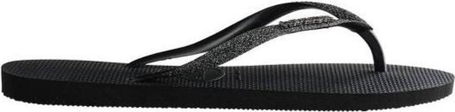Havaianas Slim Glitter II Meisjes Slippers Black Dark Grey Metallic - Foto 16